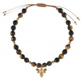 Tigers Eye BB Bee Charm - BB Jewellery