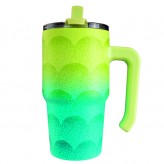 Mug with Handle -Scallop Blue -Wyld Ryde