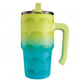 Mug with Handle -Scallop Blue -Wyld Ryde