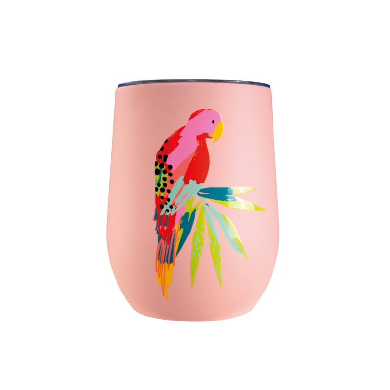 Wine Tumbler - Parrot Peach - Wyld Ryde