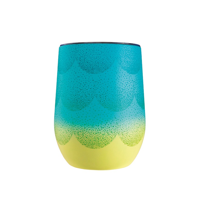 Wine Tumbler - Scallop Blue - Wyld Ryde