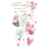 Your Anniversary Heart - Greeting Card