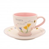 Grandma - Cup & Saucer - Love Life
