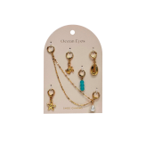 Ocean Eyes - Shoe Charms