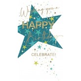 Happy Birthday Star (M) - Greeting Card