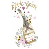 Bride & Groom - Greeting Card