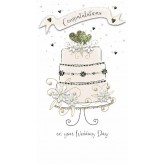 Wedding Cake - Greeting Card