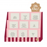 Oh Clay Gift Magnet & Counter Display