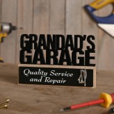 Grandads Garage Plaque - Well Crafted Co