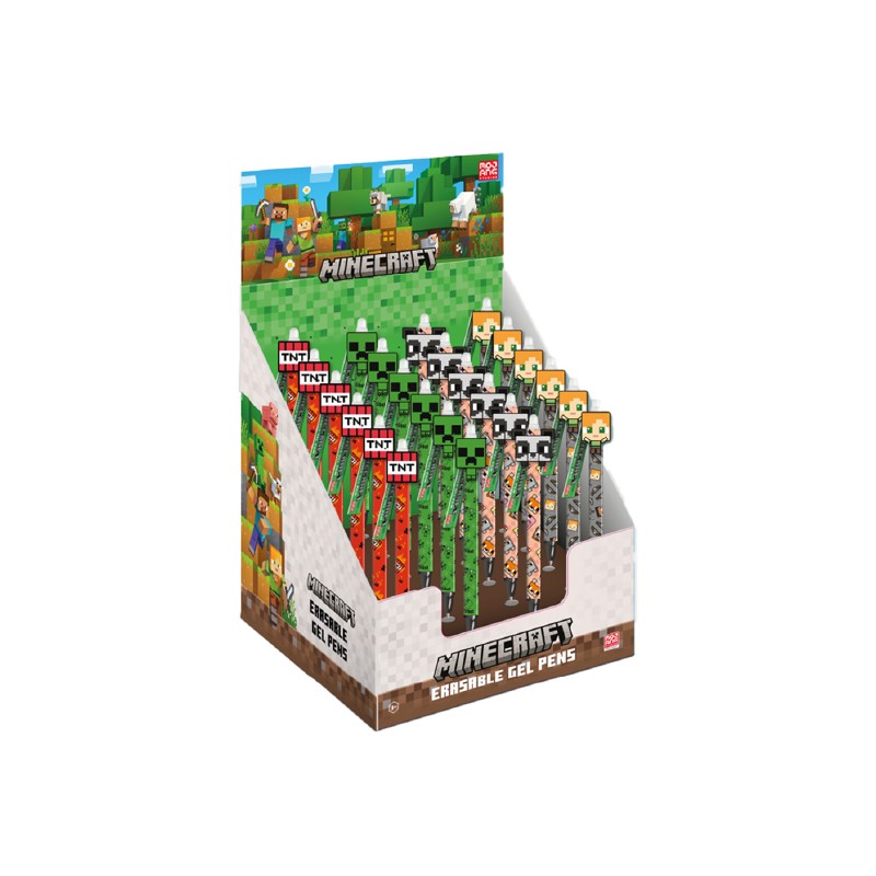 2404546 Minecraft Erasable Ink Gel Pens