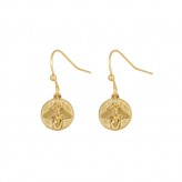 Round Bee Hook Earring-BB Jewellery 2026