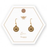 Round Bee Hook Earring-BB Jewellery 2026